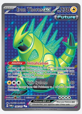 Iron Thorns ex — catalogusbeeld