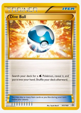 Dive Ball — catalogusbeeld