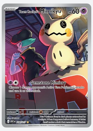 Team Rocket's Mimikyu — catalogusbeeld