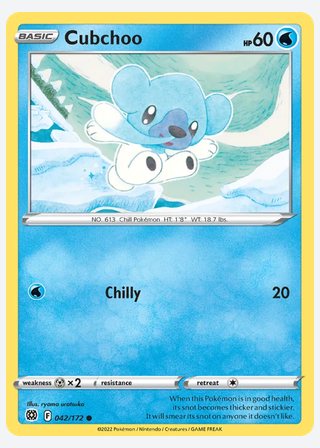 Cubchoo — catalogusbeeld
