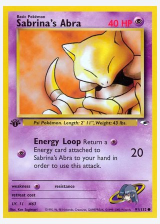 Sabrina's Abra — catalogusbeeld