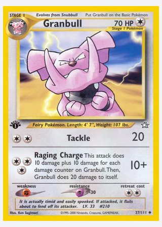 Granbull — catalogusbeeld