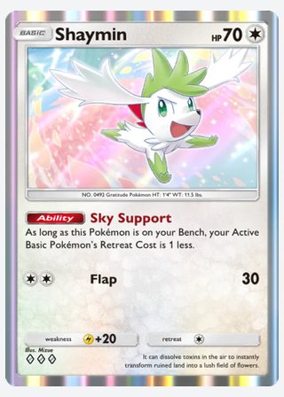 Shaymin — catalogusbeeld