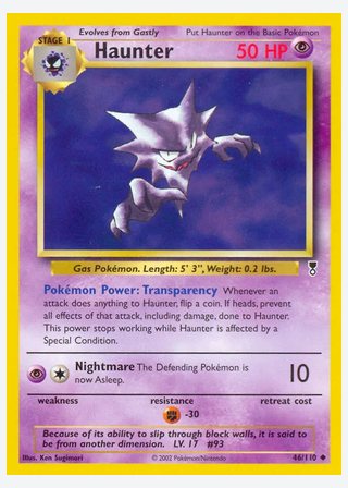 Haunter — catalogusbeeld