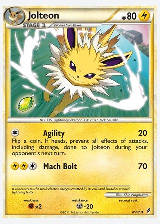 Jolteon — catalogusbeeld