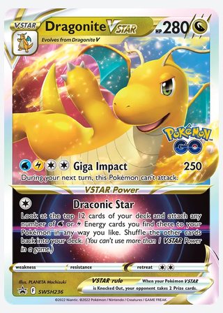 Dragonite VSTAR — catalogusbeeld