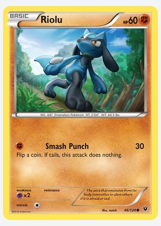 Riolu — catalogusbeeld