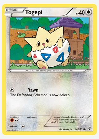 Togepi — catalogusbeeld