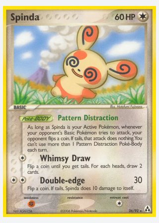 Spinda — catalogusbeeld