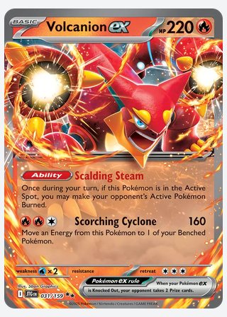Volcanion ex — catalogusbeeld