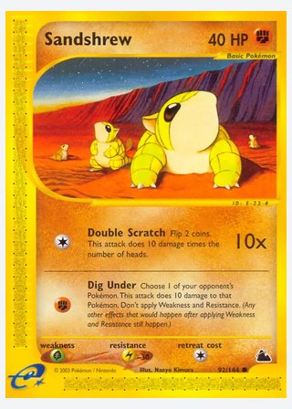 Sandshrew — catalogusbeeld
