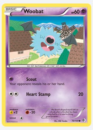 Woobat — catalogusbeeld