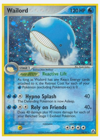 Wailord — catalogusbeeld