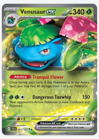 Venusaur ex — catalogusbeeld