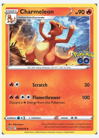 Charmeleon — catalogusbeeld