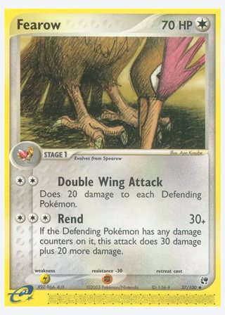 Fearow — catalogusbeeld