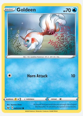 Goldeen — catalogusbeeld