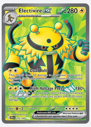 Electivire ex — catalogusbeeld