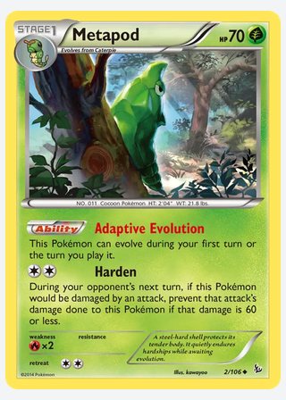 Metapod — catalogusbeeld