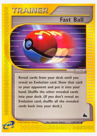 Fast Ball — catalogusbeeld