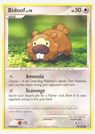 Bidoof — catalogusbeeld