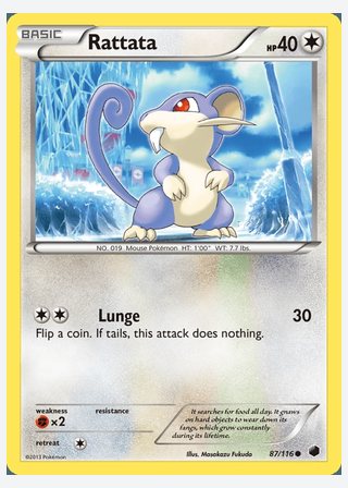 Rattata — catalogusbeeld