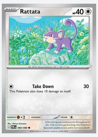 Rattata — catalogusbeeld