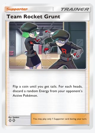 Team Rocket Grunt — catalogusbeeld