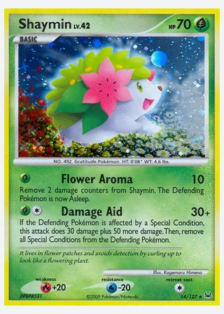 Shaymin — catalogusbeeld
