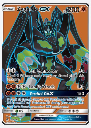 Zygarde GX — catalogusbeeld