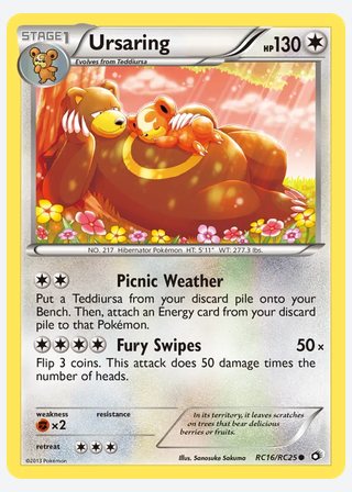 Ursaring — catalogusbeeld