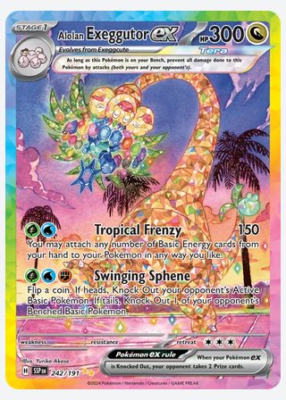 Alolan Exeggutor ex — catalogusbeeld
