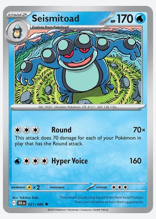 Seismitoad — catalogusbeeld