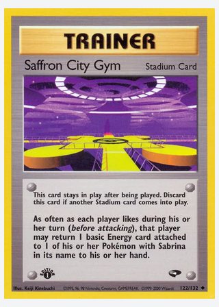 Saffron City Gym — catalogusbeeld
