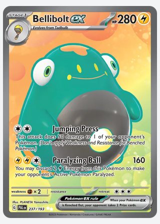 Bellibolt ex — catalogusbeeld