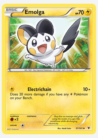 Emolga — catalogusbeeld