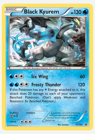 Black Kyurem — catalogusbeeld