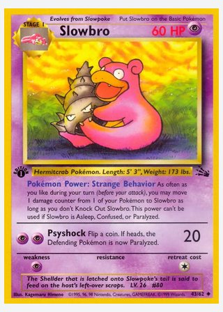 Slowbro — catalogusbeeld
