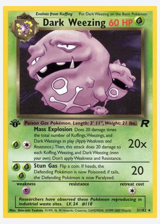 Dark Weezing — catalogusbeeld