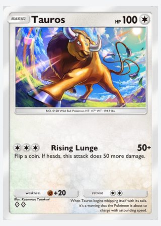 Tauros — catalogusbeeld