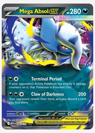 Mega Absol ex — catalogusbeeld