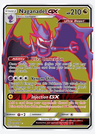 Naganadel GX — catalogusbeeld