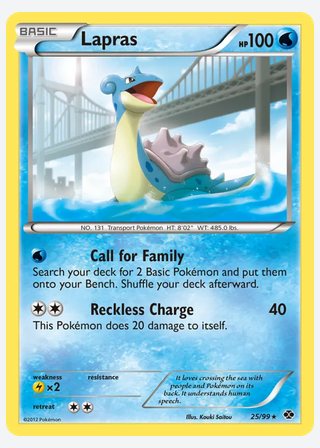 Lapras — catalogusbeeld