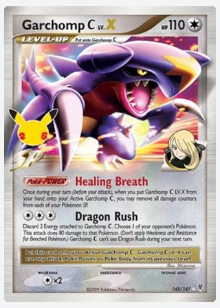 Garchomp C LV.X — catalogusbeeld