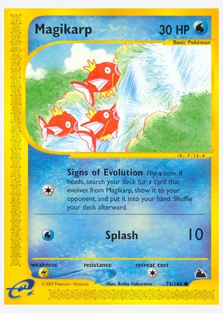 Magikarp — catalogusbeeld