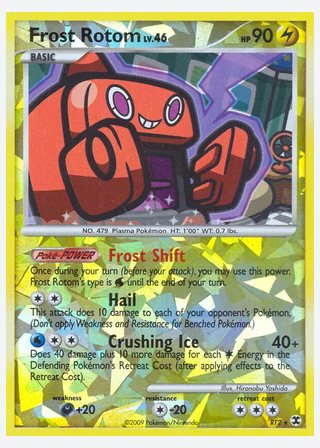 Frost Rotom — catalogusbeeld