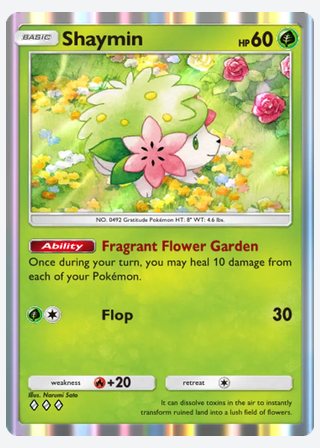 Shaymin — catalogusbeeld