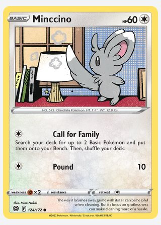 Minccino — catalogusbeeld