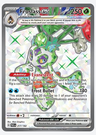 Froslass ex — catalogusbeeld