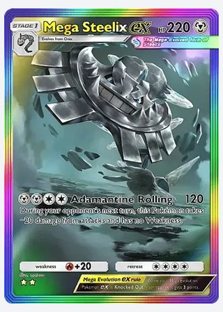 Mega Steelix ex — catalogusbeeld